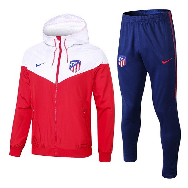 Coupe Vent Atletico Madrid Ensemble Complet 2018-19 Rouge Bleu